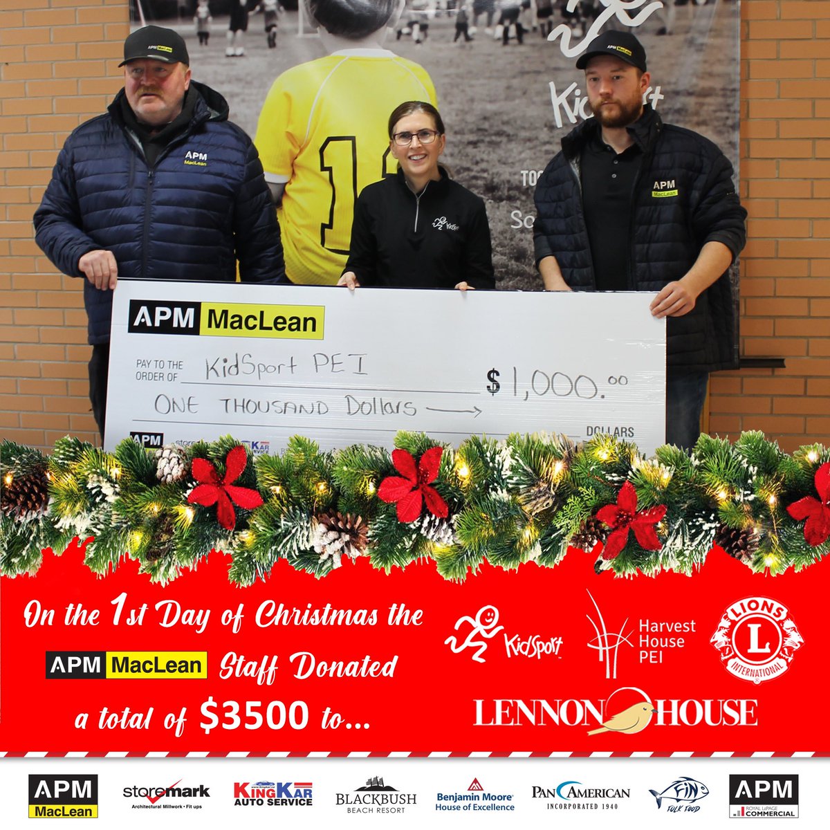 At the APM Group of Companies, we believe that our work extends beyond our offices, job sites and projects.
For us, it's also about serving and improving the communities in which we live and work. That's why - as a proud local partner - we are committed to providing the best