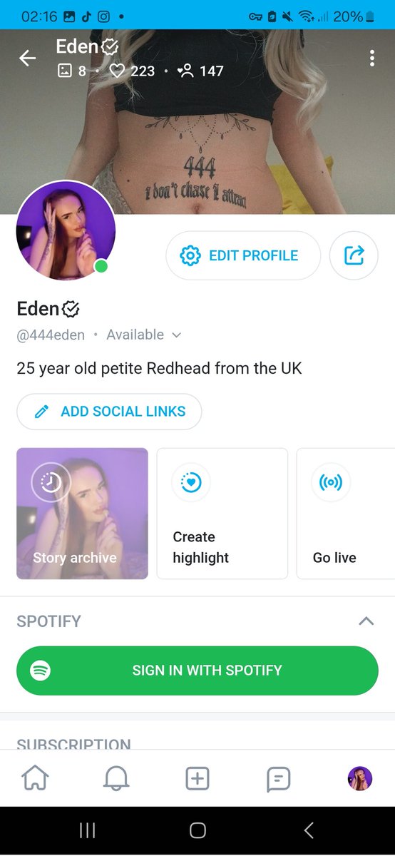 #onlyfansaccount 
444eden
Professional content 🌶