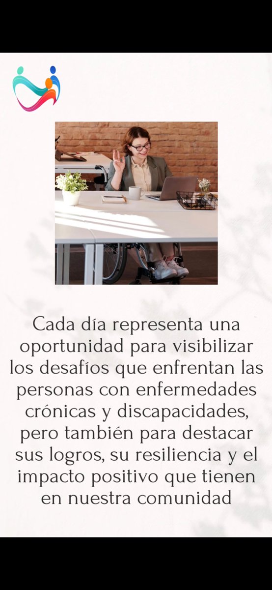 3 DE DICIEMBRE .Día internacional de la discapacidad.En @seapecredes creemos en la inclusión y derechos de las personas con discapacidad #DiaInternacionalDiscapacidad #empatia #Inclusion