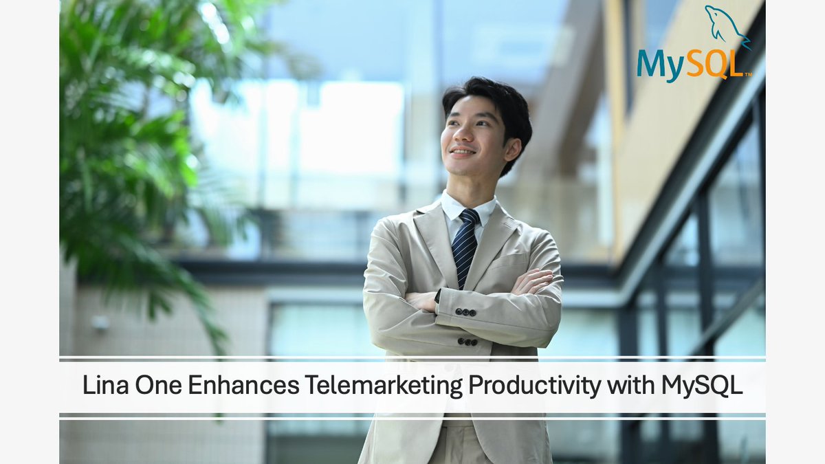 MySQL's tweet image. [Customer Success Story] With MySQL Enterprise Edition, Lina One sets a new standard for efficiency and security in the insurance industry. 
Read more:social.ora.cl/6012tLapq
#MySQL #MySQLSecurity #InsuranceIndustry