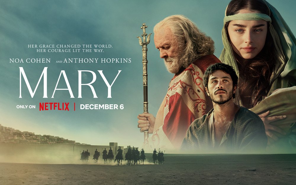 BTHM1's tweet photo. #AD. In this epic film, Mary is shunned following a miraculous conception and forced into hiding. When King Herod ignites a murderous pursuit for her newborn baby Jesus, Mary and Joseph flee to save his life. https://t.co/MKZubWEcQ8
Only on Netflix Dec. 6. #RWMMary #MaryNetflix. https://t.co/mRgE4aVFBI