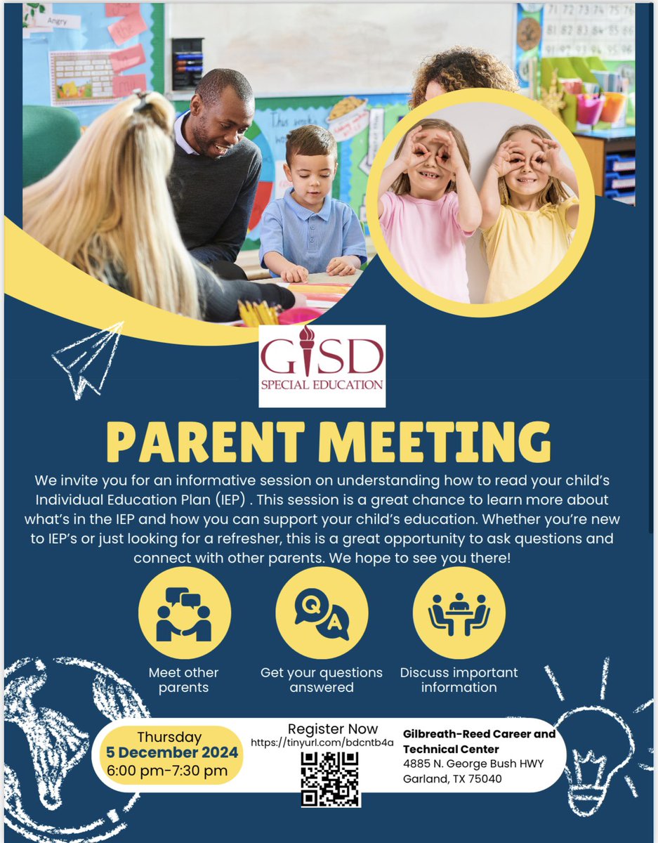 Robin Balderson (@robinrlbalder) on Twitter photo Another great opportunity for GISD parents of students in special education! <a href="/GISDSpecialEd/">GISD Special Education</a> Another great opportunity for GISD parents of students in special education! <a href="/GISDSpecialEd/">GISD Special Education</a>