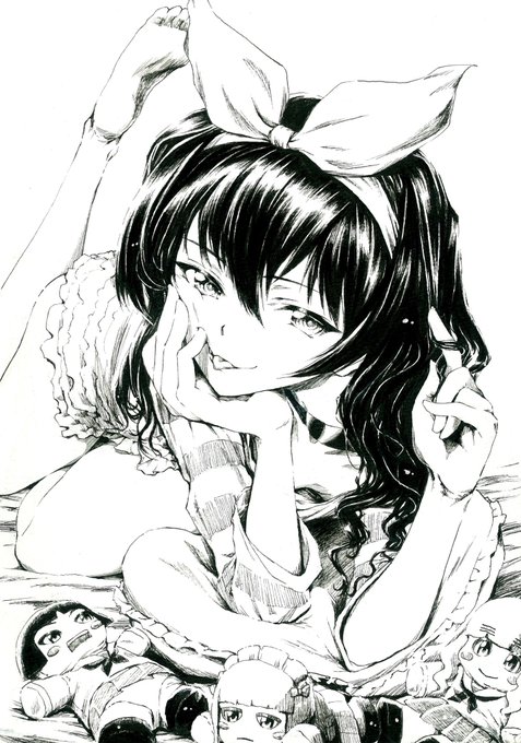 #上手い下手は別にして自分の絵柄のここが好きをフォロワーさんが教えてくれる 