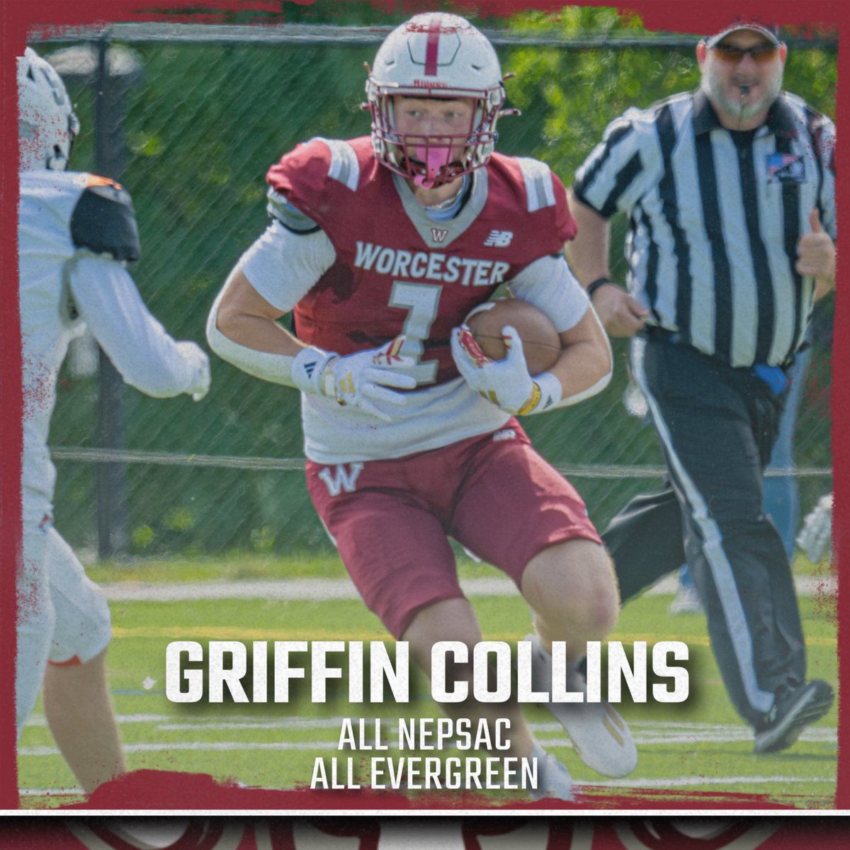WA_Athletics's tweet photo. Congratulations to the @WAfootball1834 All NEPSAC and All Evergreen teams!

🏈 Griffin Collins - All NEPSAC, All Evergreen 
🏈 Antone Araujo - All NEPSAC, All Evergreen
🏈 Jameson Farley - All NEPSAC, All Evergreen
🏈 Marco DiPlacido - All NEPSAC Honorable Mention, All Evergreen https://t.co/ST1RqSbTb1