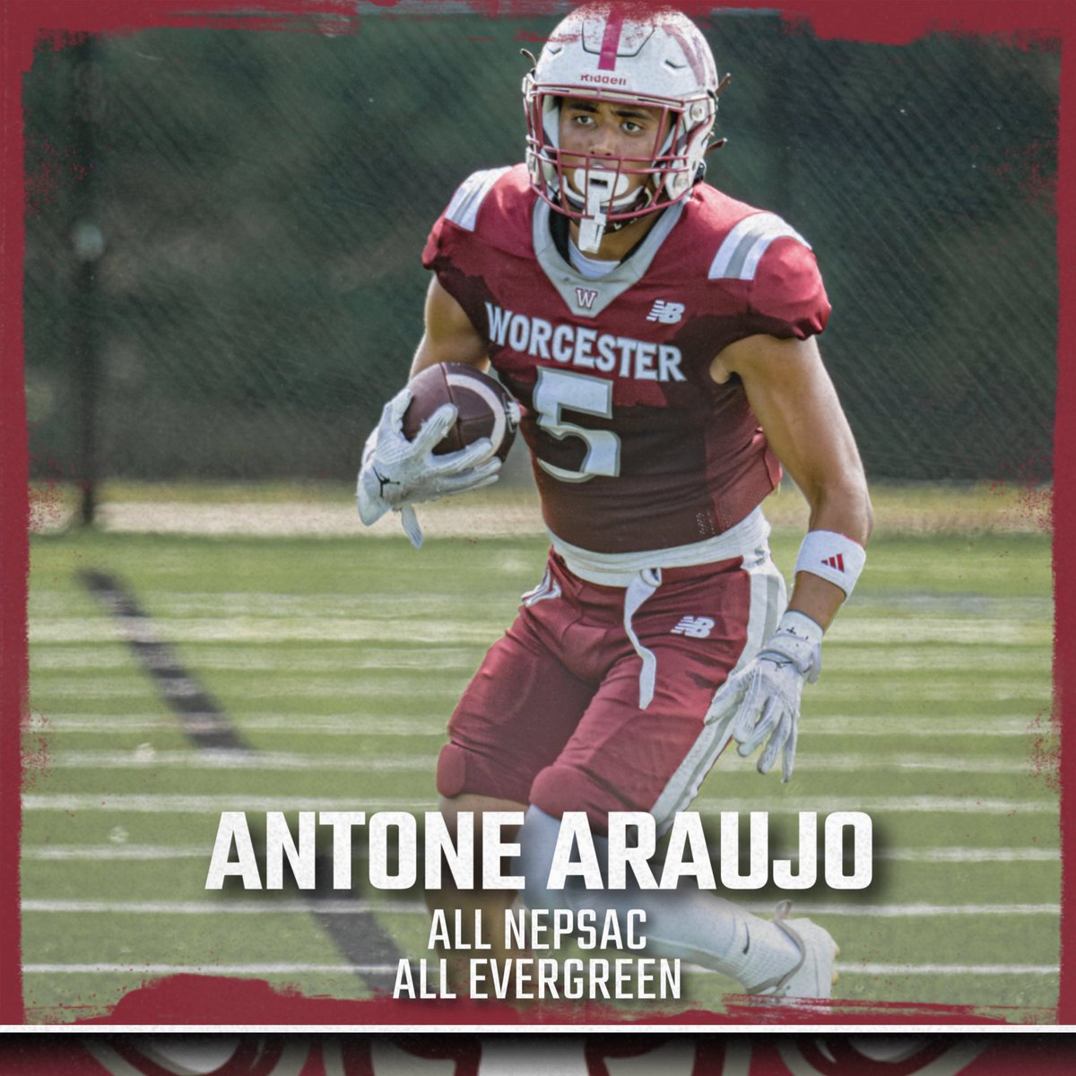 WA_Athletics's tweet photo. Congratulations to the @WAfootball1834 All NEPSAC and All Evergreen teams!

🏈 Griffin Collins - All NEPSAC, All Evergreen 
🏈 Antone Araujo - All NEPSAC, All Evergreen
🏈 Jameson Farley - All NEPSAC, All Evergreen
🏈 Marco DiPlacido - All NEPSAC Honorable Mention, All Evergreen https://t.co/ST1RqSbTb1