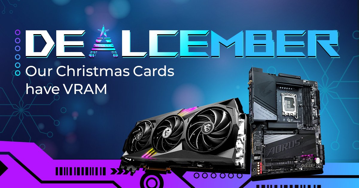 #Dealcember is here! Check out our deals so you can save more this holiday season! #christmascards
🔗newegg.io/702b77b