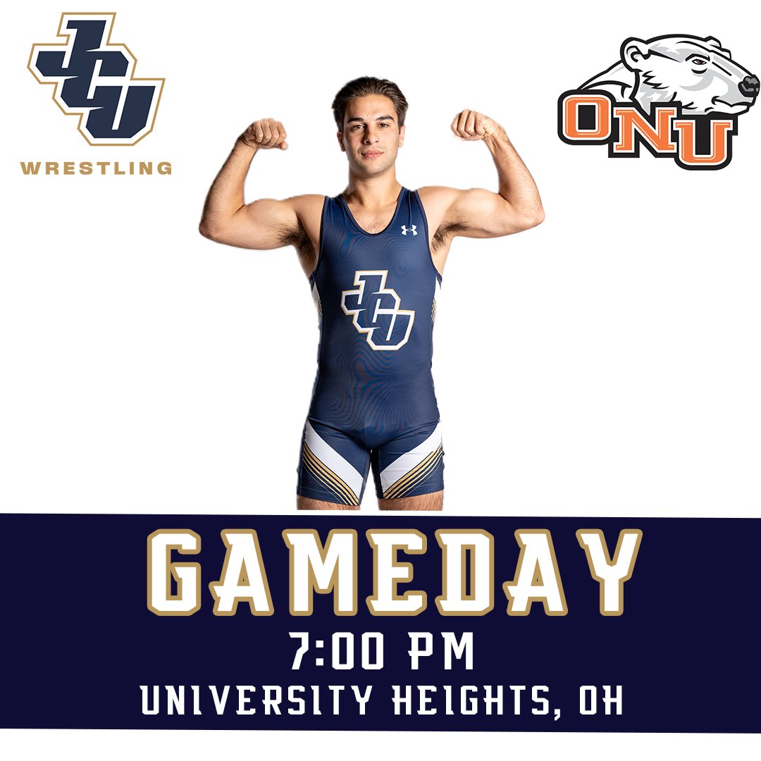 HOME FOR AN OAC DUAL!

<a href="/JCUwrestling/">John Carroll Wrestling</a> hosts Ohio Northern in a bigtime OAC showdown at the DeCarlo Center! 🤼‍♂️

📺 JCUSports.com/live
