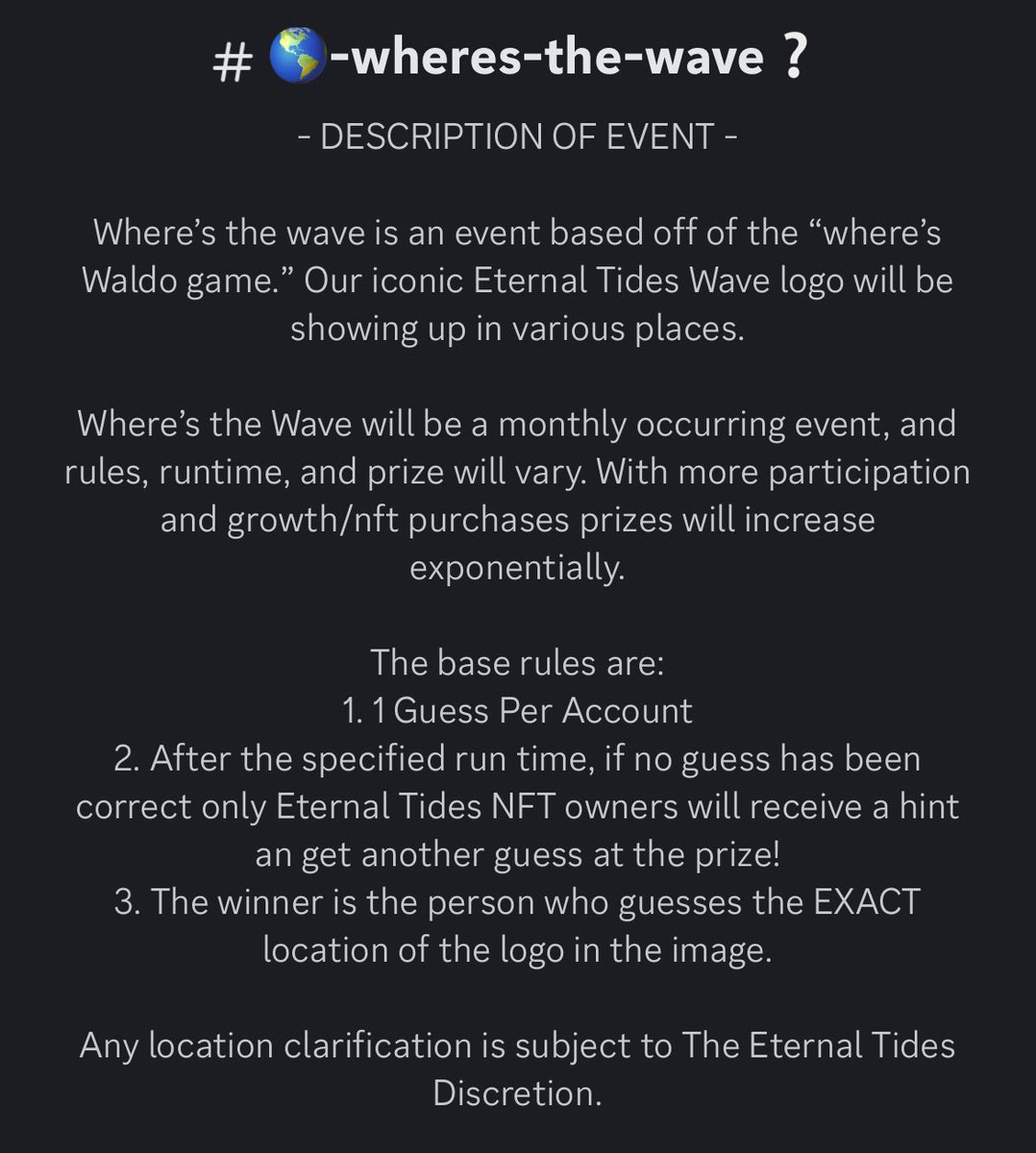 Eternal Tides tweet media