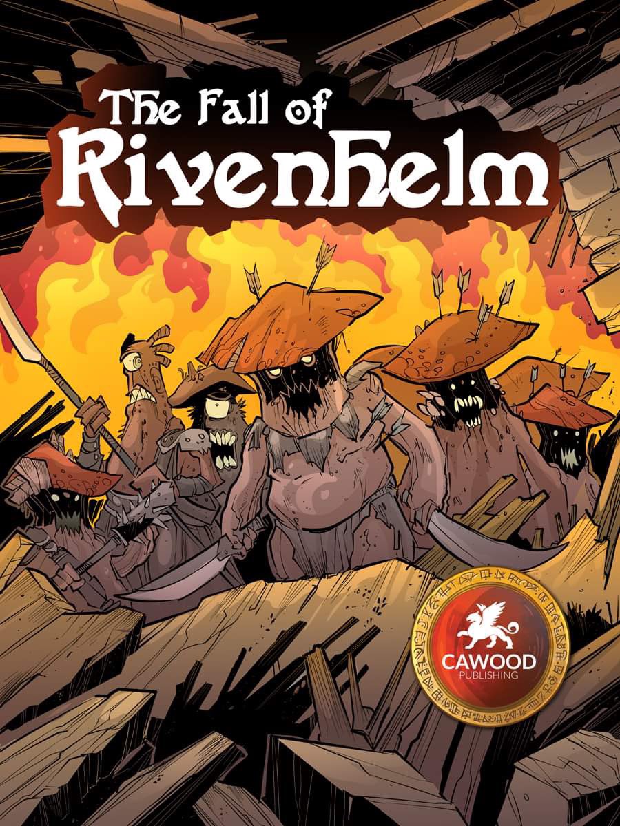 2 hours left to support an Indie publisher on Cyber Monday! The Fall of Rivenhelm is 115% funded on Kickstarter! tinyurl.com/yuh79kv2 Check out this new adventure for 5E and other fantasy TTRPGs! #dnd #dnd5e #osr #pathfinder #playcnc #ttrpg