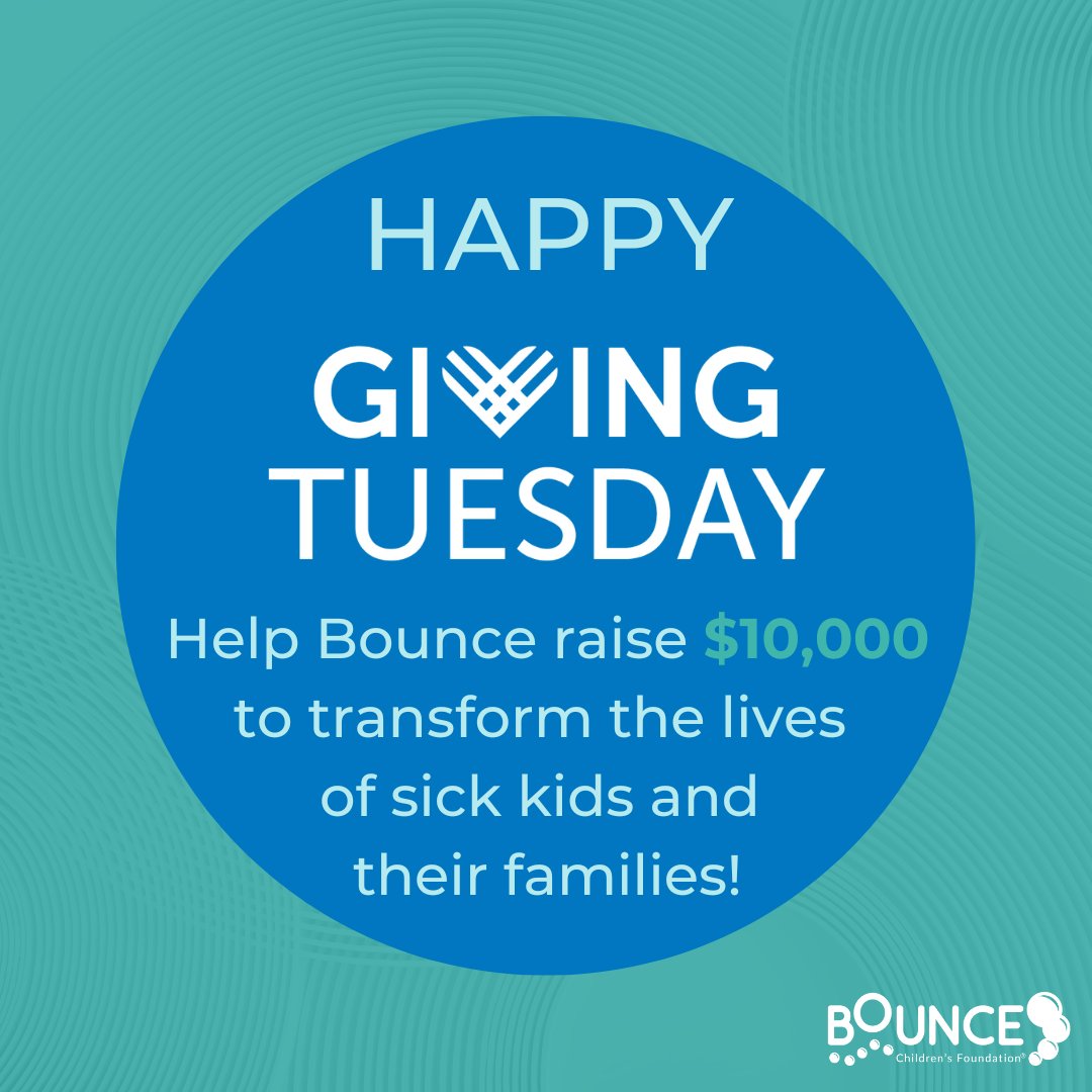 Happy #GivingTuesday BOUNCE into action by donating and sharing! 💙🦘💚

Donate Here: cbo.io/d/donate.php?s…

#GivingTuesdaycampaign #GT2024 #bouncechildrensfoundation #GivingTuesday2024