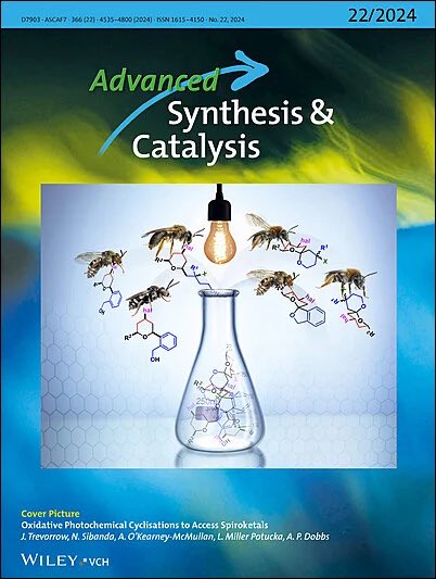 Adrian Dobbs (@apdobbs) on Twitter photo Our latest article- and cover article - now out in Adv Syn Cat on Oxidative Photochemical Cyclisations to Access Spiroketals onlinelibrary.wiley.com/doi/10.1002/ad… <a href="/UniOfSurrey/">University of Surrey</a> <a href="/SCCESurrey/">Surrey School of Chemistry & Chemical Engineering</a> Our latest article- and cover article - now out in Adv Syn Cat on Oxidative Photochemical Cyclisations to Access Spiroketals onlinelibrary.wiley.com/doi/10.1002/ad… <a href="/UniOfSurrey/">University of Surrey</a> <a href="/SCCESurrey/">Surrey School of Chemistry & Chemical Engineering</a>