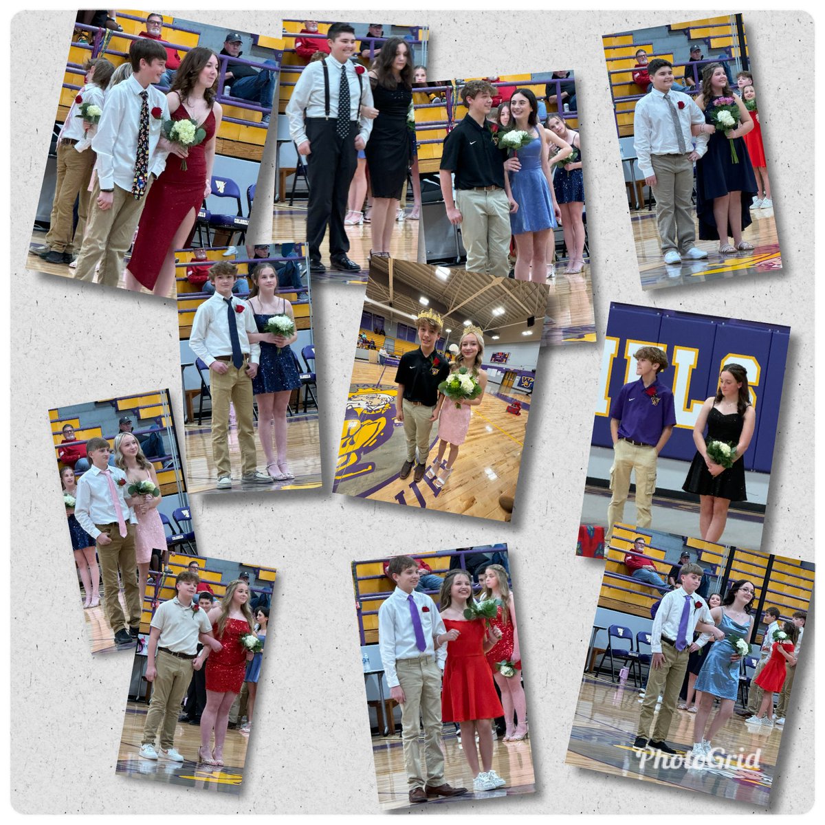 Congratulations to the 2024 WJMS Basketball Homecoming Court!