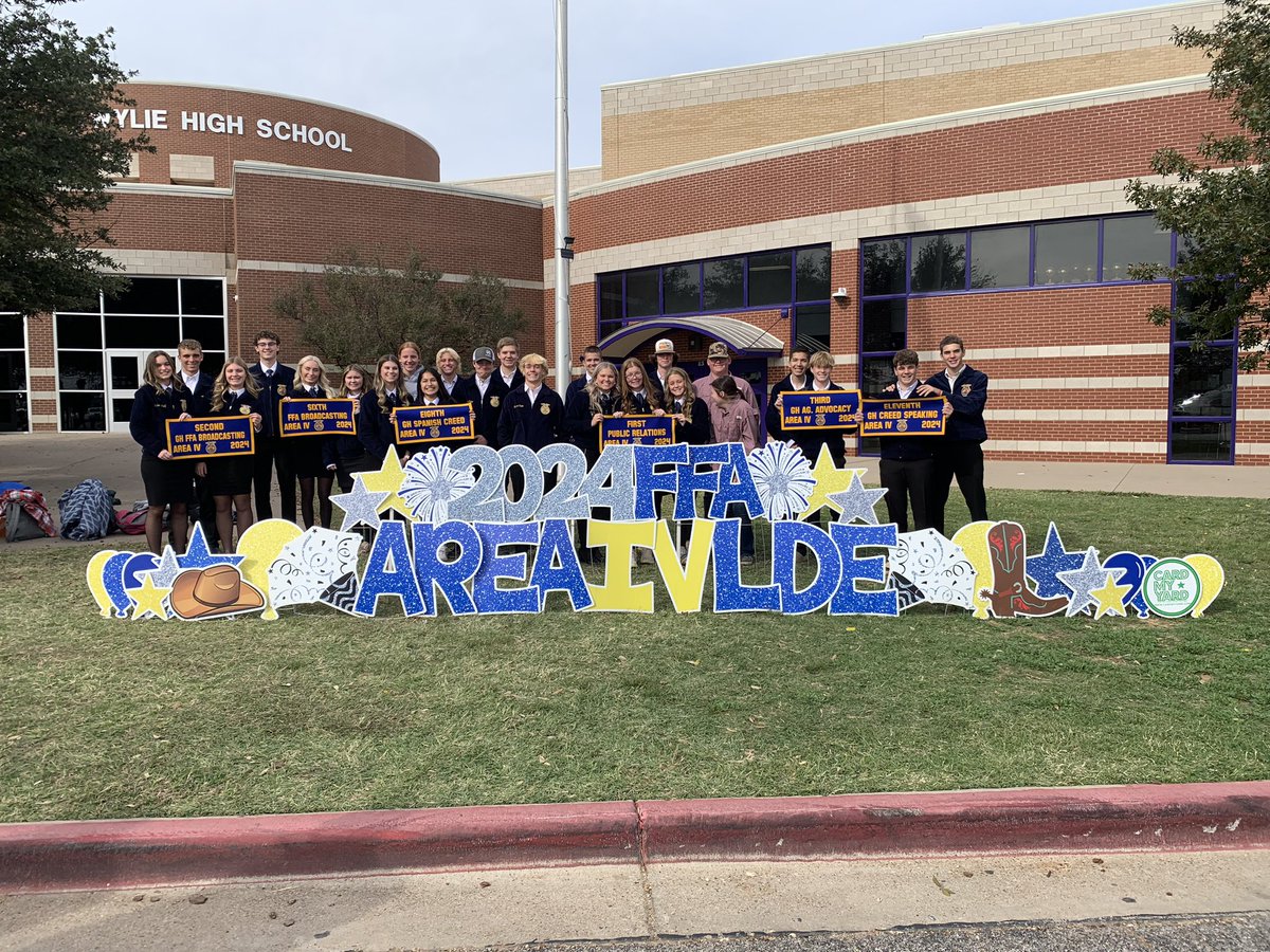 HollidayFFA's tweet photo. Congratulations the teams that competed at the Area IV LDE Contest. 

🥇Public Relations
🥈Jr Radio Broadcasting
🥉Jr Ag Advocacy
🏅 Senior Radio Broadcasting
🏅Jr Spanish Creed
🏅Senior Skills
🏅Agricultural Issues
🏅Jr Creed Speaking
🏅Job Interview
🏅Jr Quiz https://t.co/nznufBJQuN