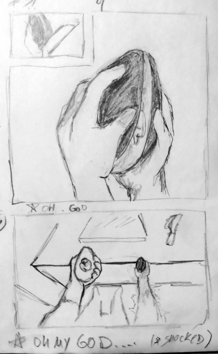 Hask4_00's tweet photo. P1 i made a short comic, kinda suck 
(Can't draw hands lol)

#comics https://t.co/zdjaY5rHv0