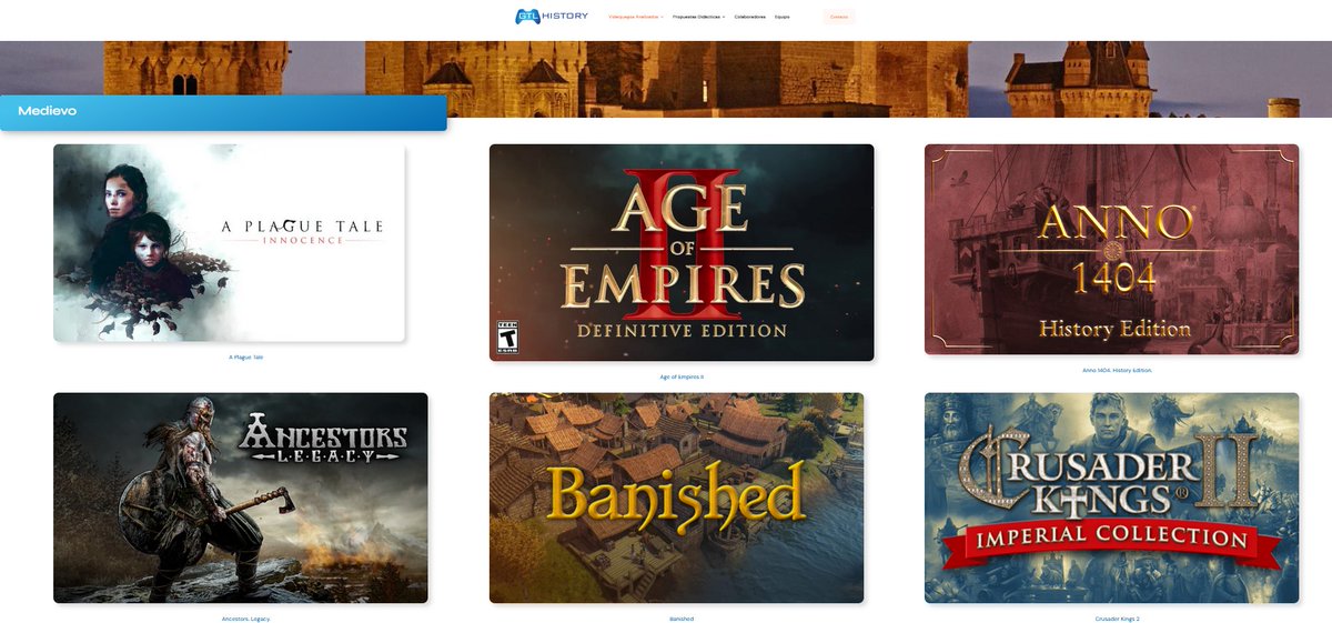 Acabamos este año con récord de visualizaciones de nuestra web gtlhistory.com, y con nuevos proyectos para 2025: nuevos contenidos sobre videojuegos serios, nuevas actividades de difusión y... ¿Seremos capaces de embarcarnos en el diseño de un game to learn History?