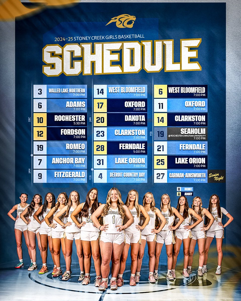 New year same goal! We hit the ground running tomorrow night 7pm at #TheCreek!  #Sisterhood #WeAreSC <a href="/coach_lumbo/">Coach Lumbo</a> <a href="/BK2THEFULLEST/">Brandon Karas</a> <a href="/joeytocco3/">Joey Tocco</a> <a href="/Devbuckets/">Devin Goodwyn</a> <a href="/StoneyCreek_AD/">Stoney Creek AD</a> <a href="/CoachKluzak/">Jason Kluzak</a> <a href="/MichHSBball/">Mich HS Bball</a>