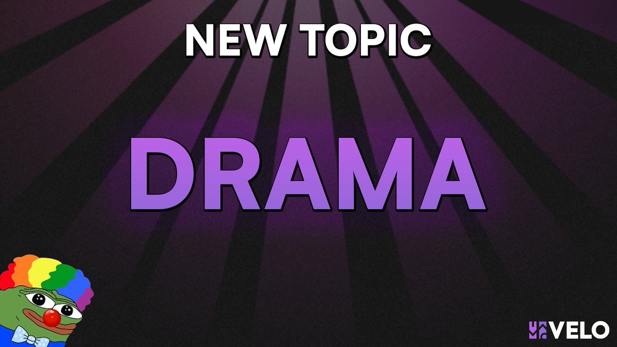 velo_space's tweet photo. 🚨 NEW CATEGORY:
DRAMA 🤡

'cause we know you all love Cosmos drama.

The first available topic to bet on couldn't be more fitting:

"When will @Neutron_org get their X account back?"

https://t.co/xmmOXklMRd

$NTRN $ATOM https://t.co/gIvVZZjBlD