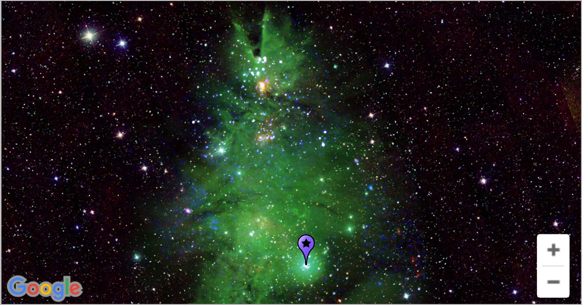 adoptastar's tweet photo. Adopt any star between now and #ChristmasEve (Dec 24) for your chance to win this Bright Star adoption in the Christmas Tree Nebula 🎄 https://t.co/YZ1MomHRJN https://t.co/yrXYAPIfjF