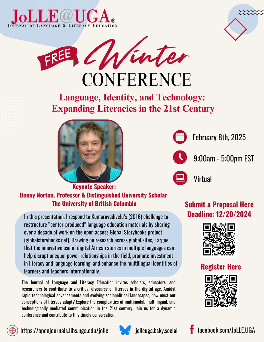 The Journal of Language and Literacy Education tweet media