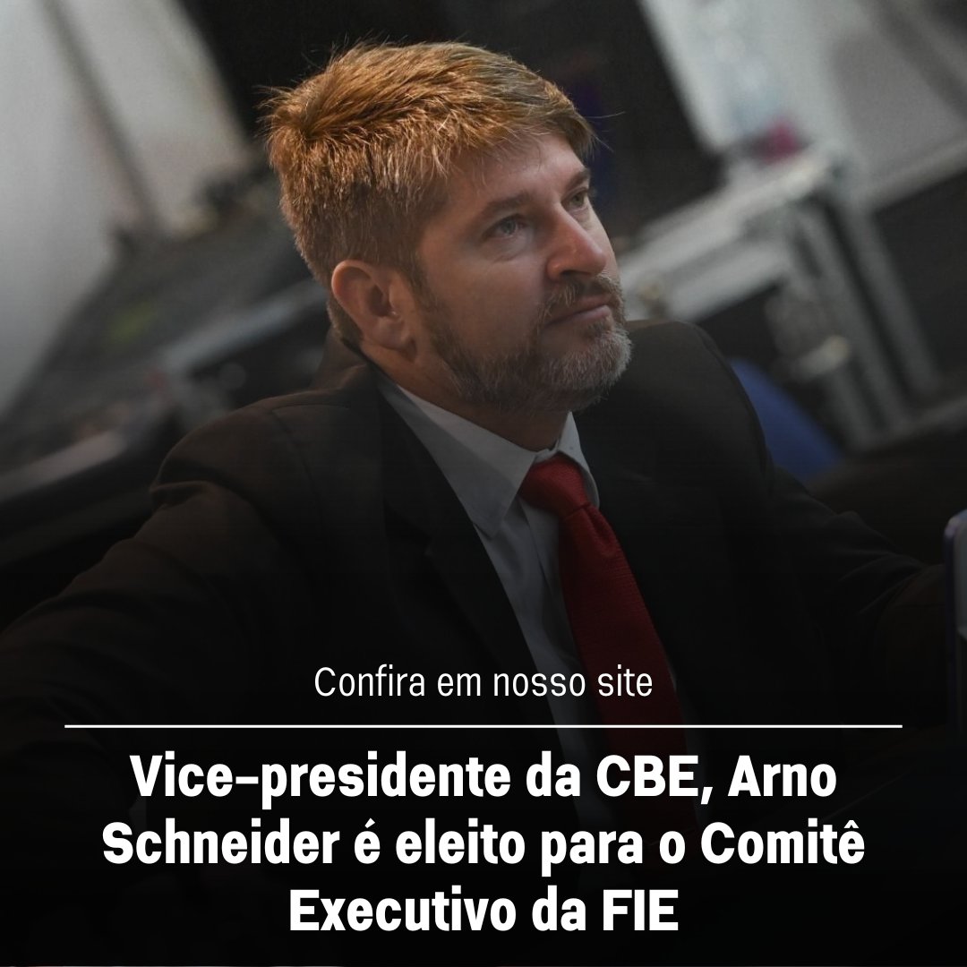 Brasileiro já fez parte do Comitê Executivo da World Ability Sports e é vice-presidente da entidade internacional; somente um dirigente do país havia chegado a um posto tão alto na esgrima mundial: bit.ly/3Bdambr