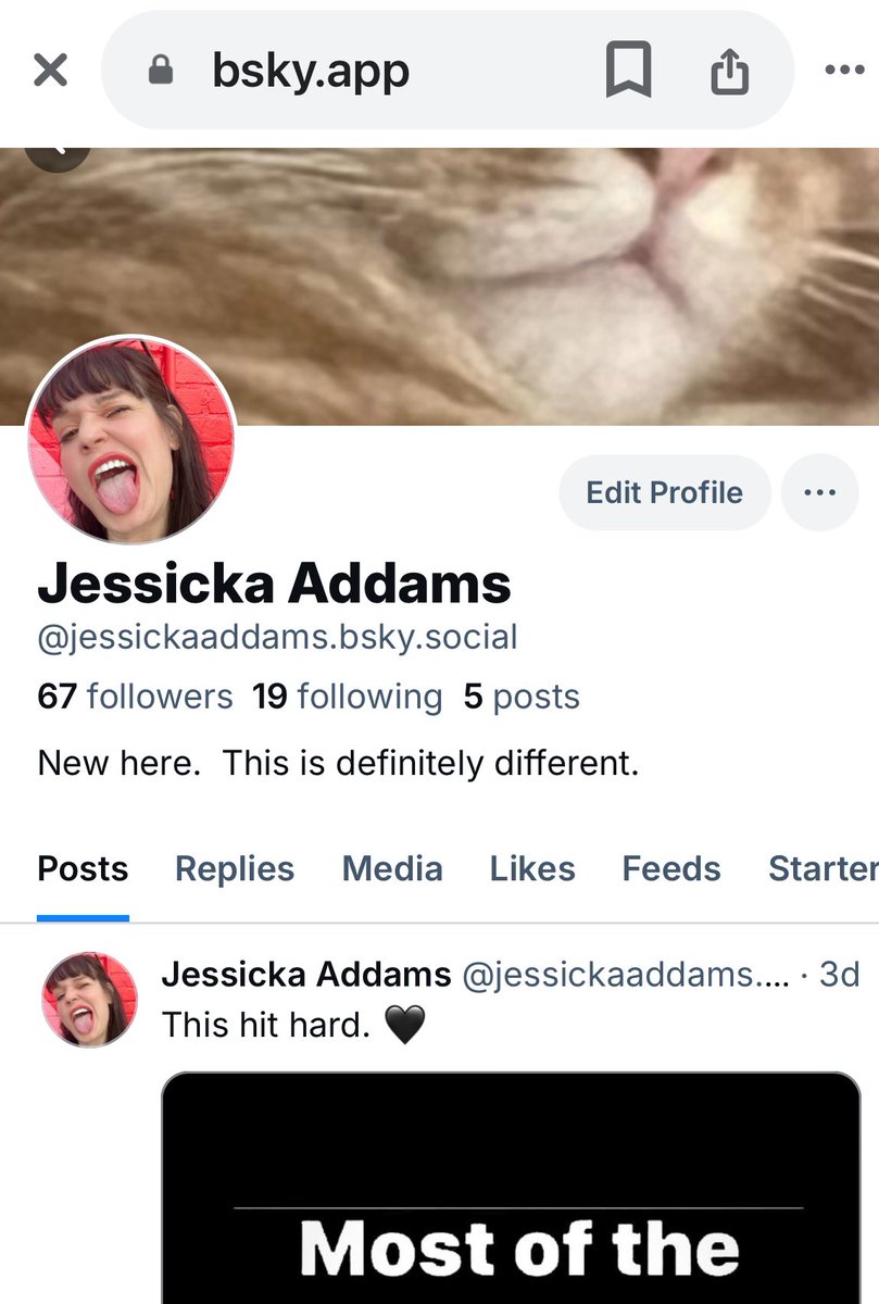 Come find me. bsky.app/profile/jessic…