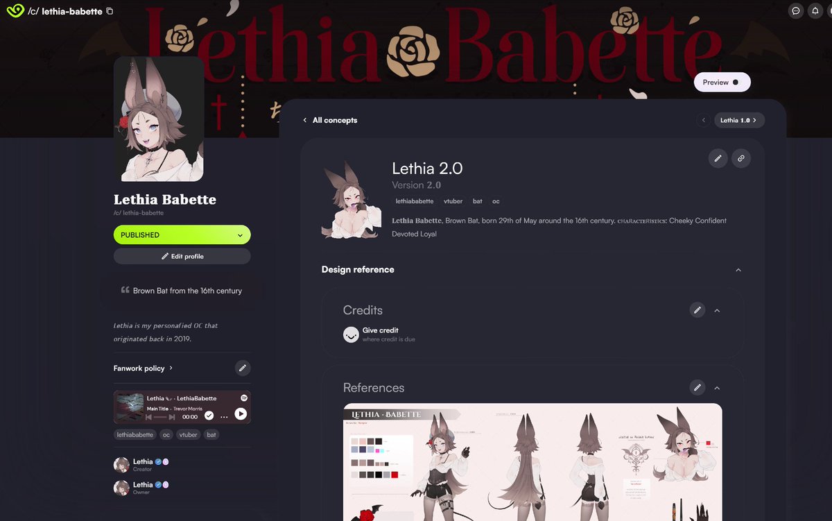 LethiaBabette's tweet photo. checked out #Vgen 's Character profiles. 📜

to each Characters I added all versions of the Design Process, References, Commissioned Art aswell as Fanart 🤍 #LettiArt

⚝ https://t.co/MiBt9jQHLl ⚝ https://t.co/xZ3iMzQpGe