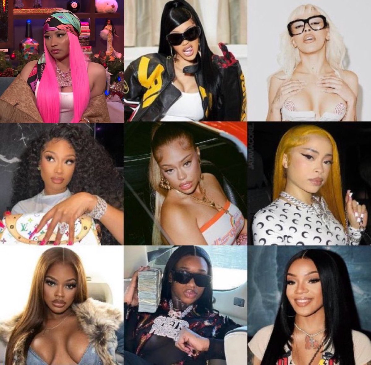 YSLONIKA's tweet photo. we listen and we don’t judge : female rap edition https://t.co/YyC83hSExW