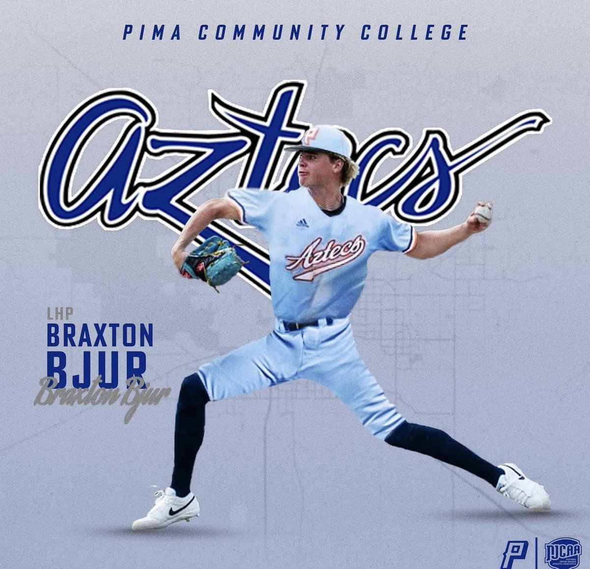 Congratulations to Sticks 2025 LHP <a href="/bjur_braxton/">Braxton Bjur</a> from Verrado HS on committing to Pima CC. Braxton player on Sticks 17U National last year, and most recently with the White Sox Scout Team at Jupiter. We are very excited for him #Sticks