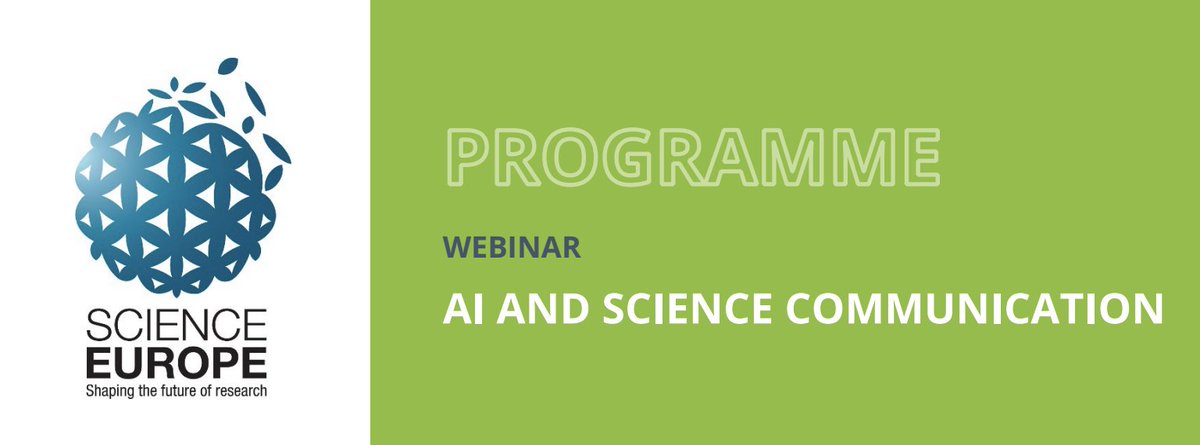 CCS-UPF (@ccupf) on Twitter photo Presentamos los "Principios de buenas prácticas sobre #comunicaciencia e #IA" en un webinario de <a href="/ScienceEurope/">Science Europe</a> moderado por <a href="/LidiaBorrellDam/">Lidia Borrell-Damian</a>
🗣️ Con <a href="/ElsonbatySciCom/">Mohamed Elsonbaty | محمد السنباطي</a>, @ConsumerSurv & Darja Aksjonova
🖥️+ info: tinyurl.com/37vvwms2
🗒️ Principios: zenodo.org/records/108524… Presentamos los "Principios de buenas prácticas sobre #comunicaciencia e #IA" en un webinario de <a href="/ScienceEurope/">Science Europe</a> moderado por <a href="/LidiaBorrellDam/">Lidia Borrell-Damian</a>
🗣️ Con <a href="/ElsonbatySciCom/">Mohamed Elsonbaty | محمد السنباطي</a>, @ConsumerSurv & Darja Aksjonova
🖥️+ info: tinyurl.com/37vvwms2
🗒️ Principios: zenodo.org/records/108524…