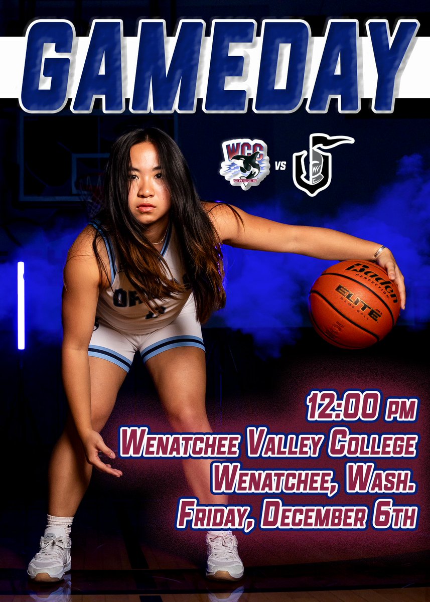 Whatcom CC Orca Athletics (@whatcomorcas) on Twitter photo <a href="/WhatcomCCWBB/">Whatcom CC Women’s Basketball</a> GAMEDAY!
On the Road @ Wenatchee Valley
Live Stream: nwacsportsnetwork.com/wenatchee/ <a href="/WhatcomCCWBB/">Whatcom CC Women’s Basketball</a> GAMEDAY!
On the Road @ Wenatchee Valley
Live Stream: nwacsportsnetwork.com/wenatchee/