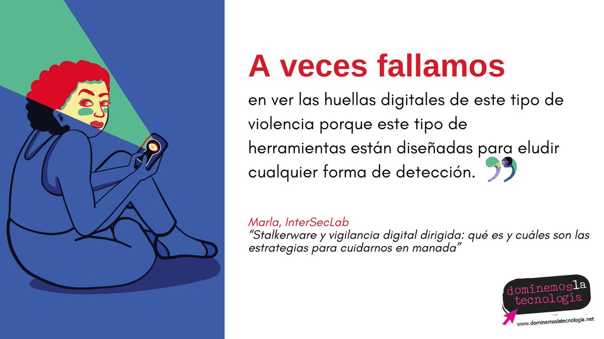 🚨 Sospechas que tu ex pareja, o pareja, ha instalado stalkerware en tu teléfono... pero buscar, eliminar o desactivar el medio de acecho puede alertar al acosador/a.

¿Qué puedes hacer en su lugar? Desactivar el historial de notificaciones

Más consejos: takebackthetech.net/es/stalking