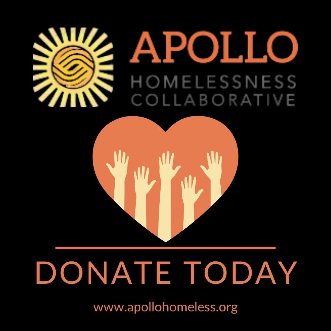 mmcshea1's tweet photo. ✨ Today, your gift can go twice as far! Donations to Apollo Homelessness Collaborative are MATCHED through Giving Tuesday. Let’s support those facing homelessness with dignity and care. 💛
 👉 Donate now: https://t.co/7FsHy4C2H4 https://t.co/5PCibr32tf