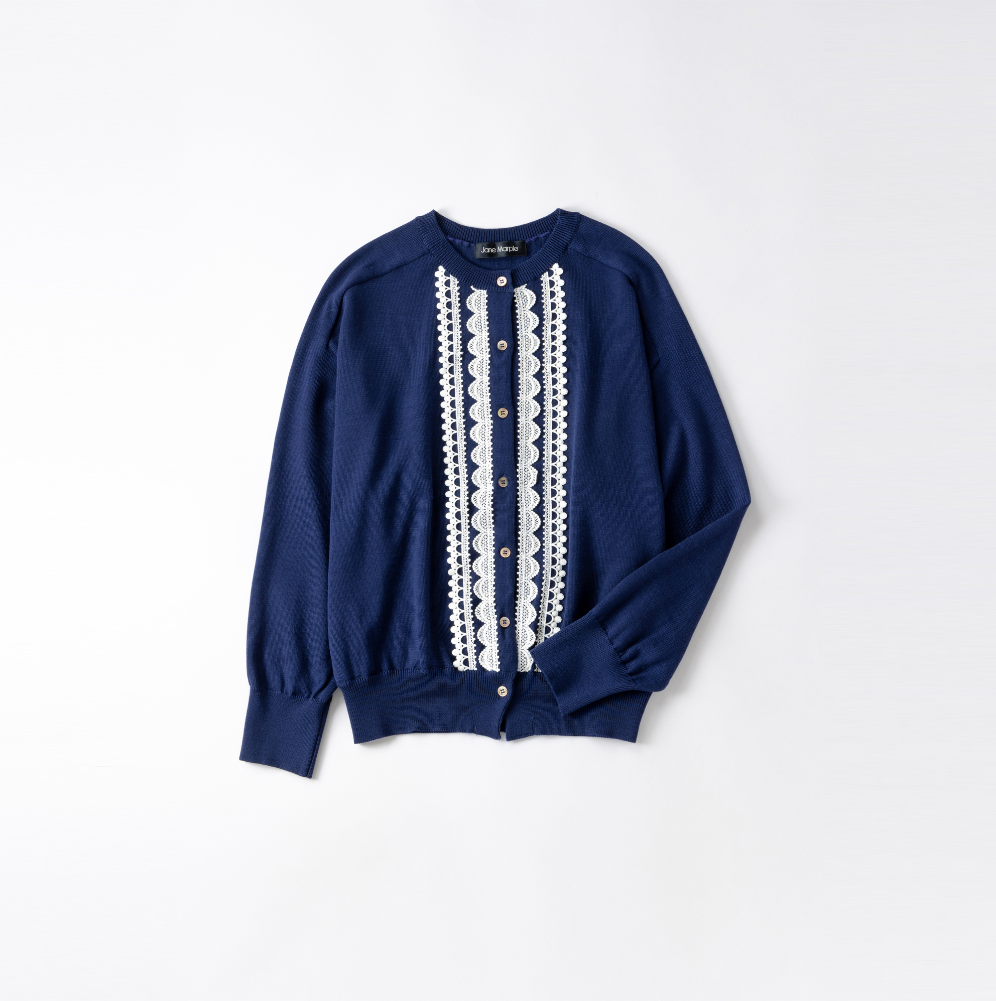 ジェーンマープル カーディガン ネイビー ジェーンマープルドンル