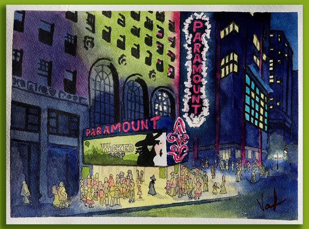 stgpresents's tweet photo. In celebration of @WICKED_Musical's Seattle run at The Paramount Theatre, one of our local Broadway wardrobe personnel got creative 😍 We love this!
Painting by Valerie Snyder 💚🎨 #STGPresents #WICKED https://t.co/mJIFD6ZfwX