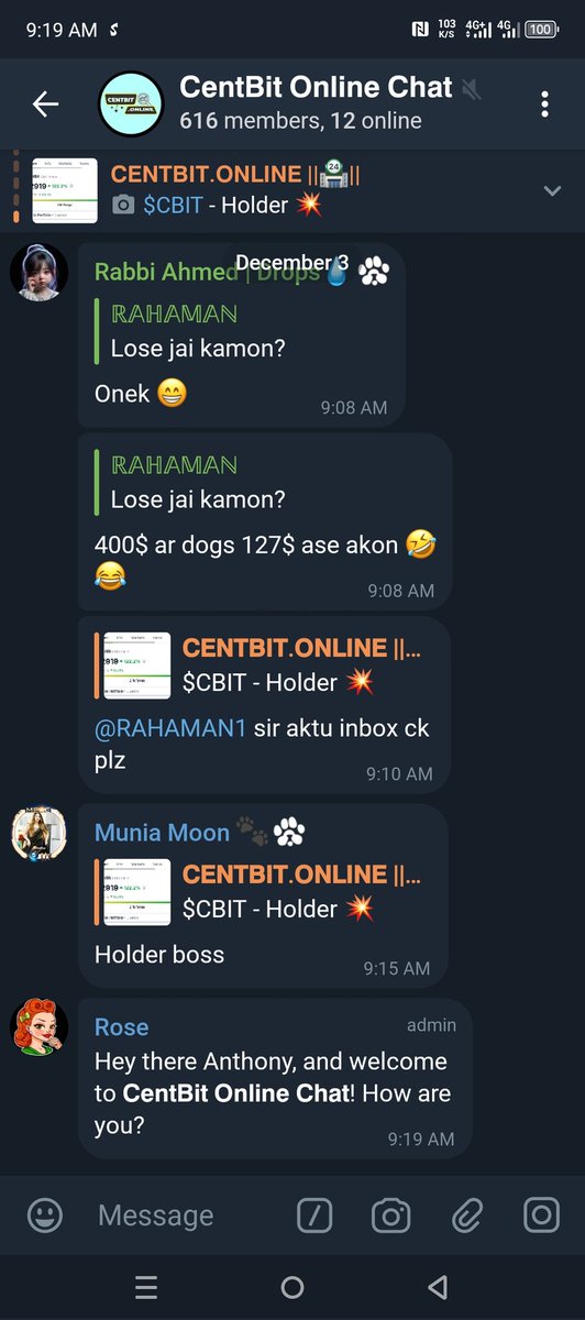 Anthony_sagor11's tweet image. Tg id @Anthony_Sagor

@LamieNFT 
@Liam_Noah1 
@MdArifu27 

0xD6456467cB03a843d7E0bCCf4eBA7295A83bB33a
Thanks for opportunity giveaway LFG 
#CentBit $CBIT @CentBit_Online #Giveaway #Airdrop