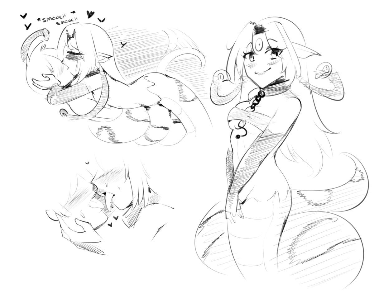 DaAxem's tweet photo. Body sketches into lovey dovey stuff into not finishing stuff https://t.co/Gk80n3as8k