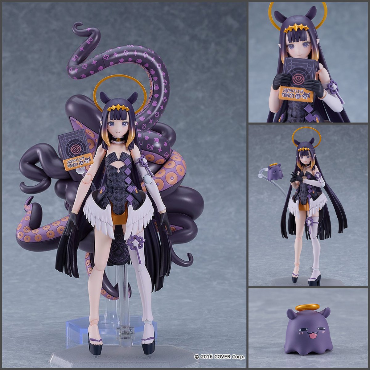 From “hololive production” comes a figma of Ninomae Ina'nis! This