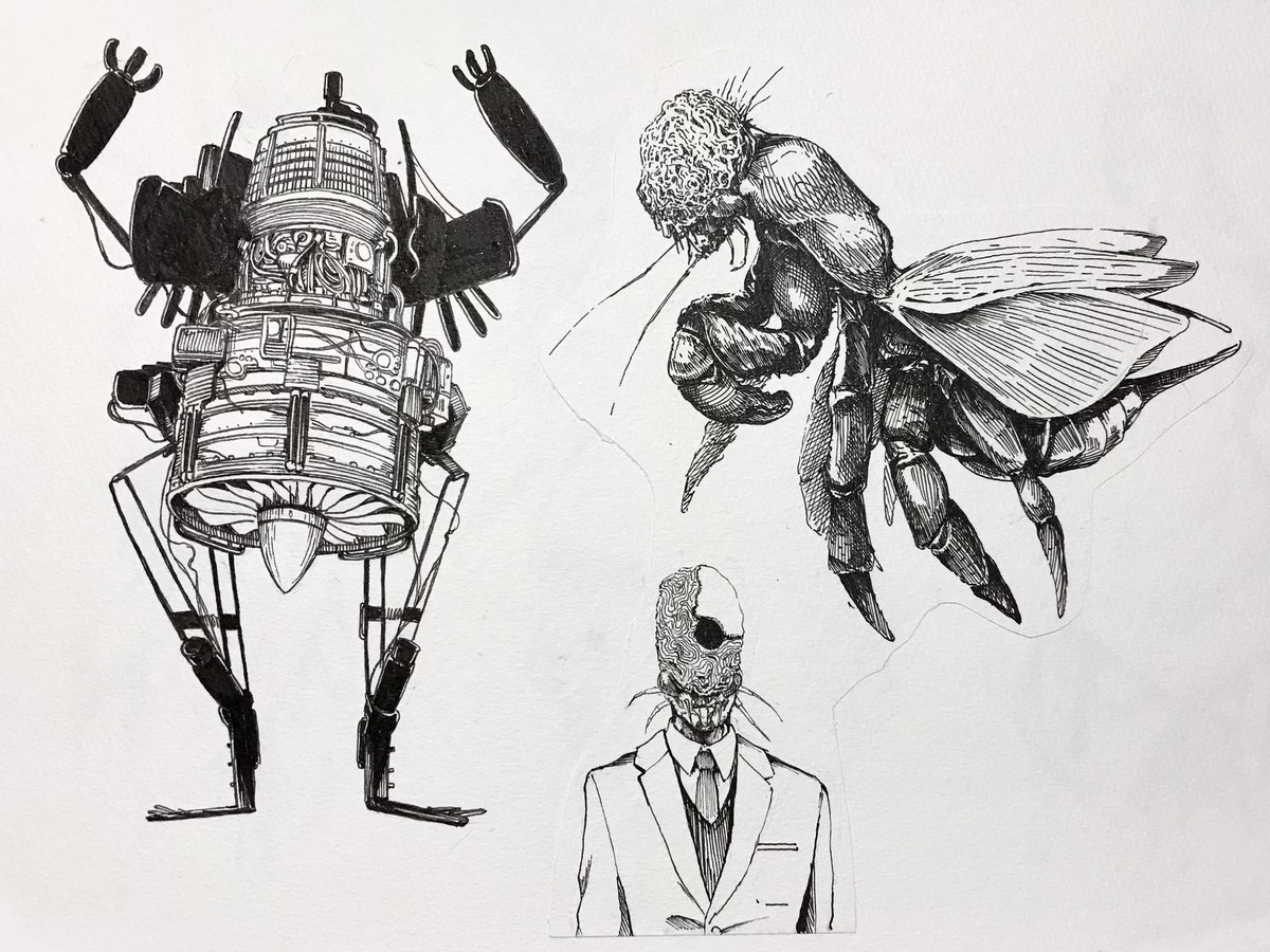 昔描いてたスケッチブックの中身
今見てもなかなかいい絵が多い 