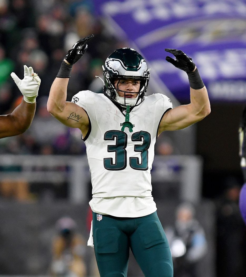RBPhillyTake's tweet photo. “Anytime I see that video of Howie calling me, I get chills every time. This is where I wanted to be.”

-Cooper DeJean on @SportsRadioWIP https://t.co/UpkkJjWqui