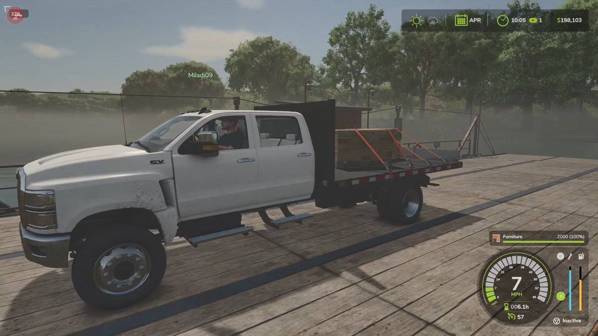 CmdrRuff's tweet image. #Farmingsimulator25 #GiantsSoftware #XboxSeriesX    Planting Sunflowers and selling lots of Greenhouse veggies, Lumber and Furniture with the wife, Video up soon!
