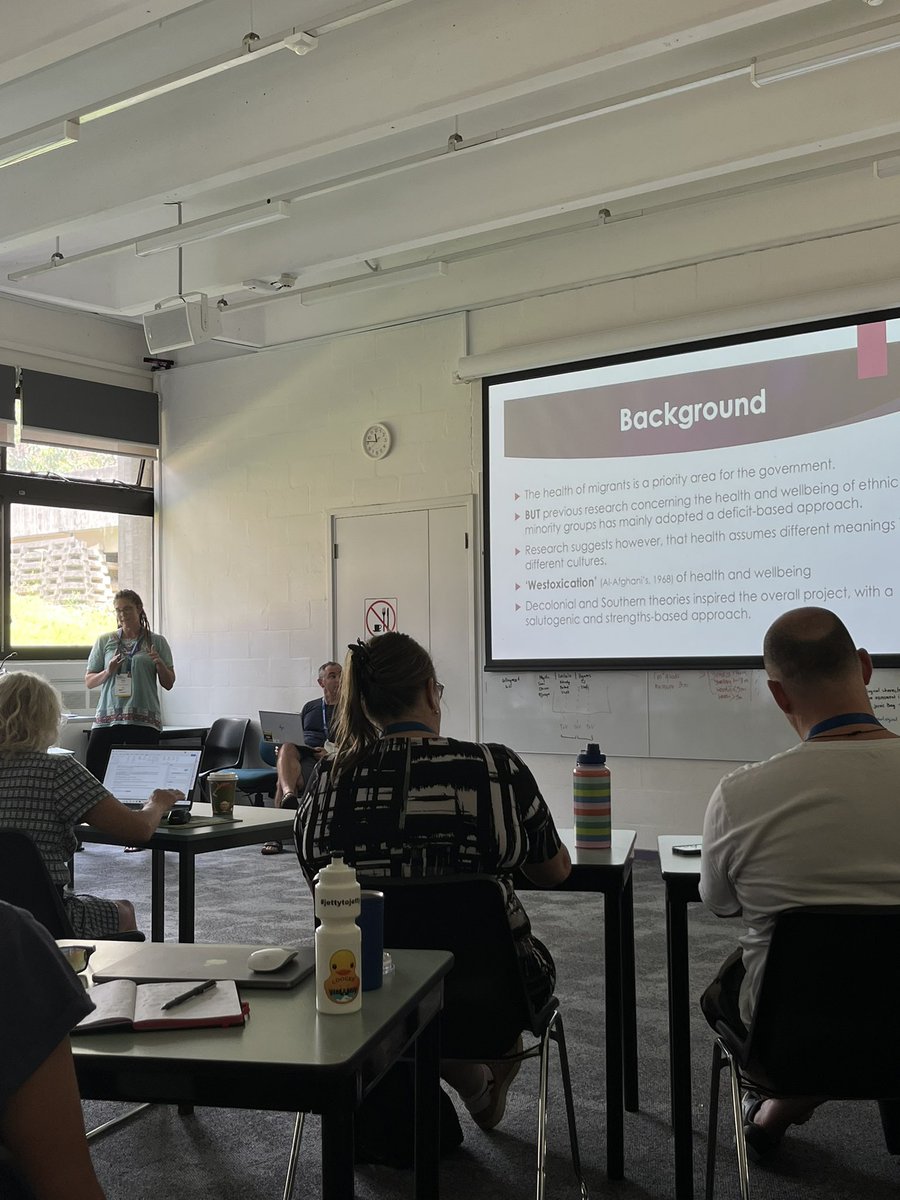 Ove Østerlie (@oveost) on Twitter photo «Encounters with Swedish health education» presented by Valeria Varea, <a href="/DrDeanBarker/">Dean Barker</a>, Annica Caldeborg and <a href="/MQuennerstedt/">Mikael Quennerstedt</a>. #AARE2024 <a href="/AARE_HPE/">AARE HPE SIG</a> @AustAssocResEd «Encounters with Swedish health education» presented by Valeria Varea, <a href="/DrDeanBarker/">Dean Barker</a>, Annica Caldeborg and <a href="/MQuennerstedt/">Mikael Quennerstedt</a>. #AARE2024 <a href="/AARE_HPE/">AARE HPE SIG</a> @AustAssocResEd
