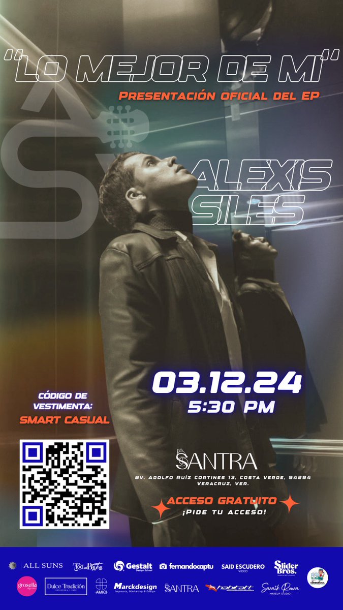 ¡Gente de Veracruz! Nos vemos mañana en Santra Bar a las 5:30 pm con un show lleno de energía 🔥

Acceso gratuito, ahí nos vemos!