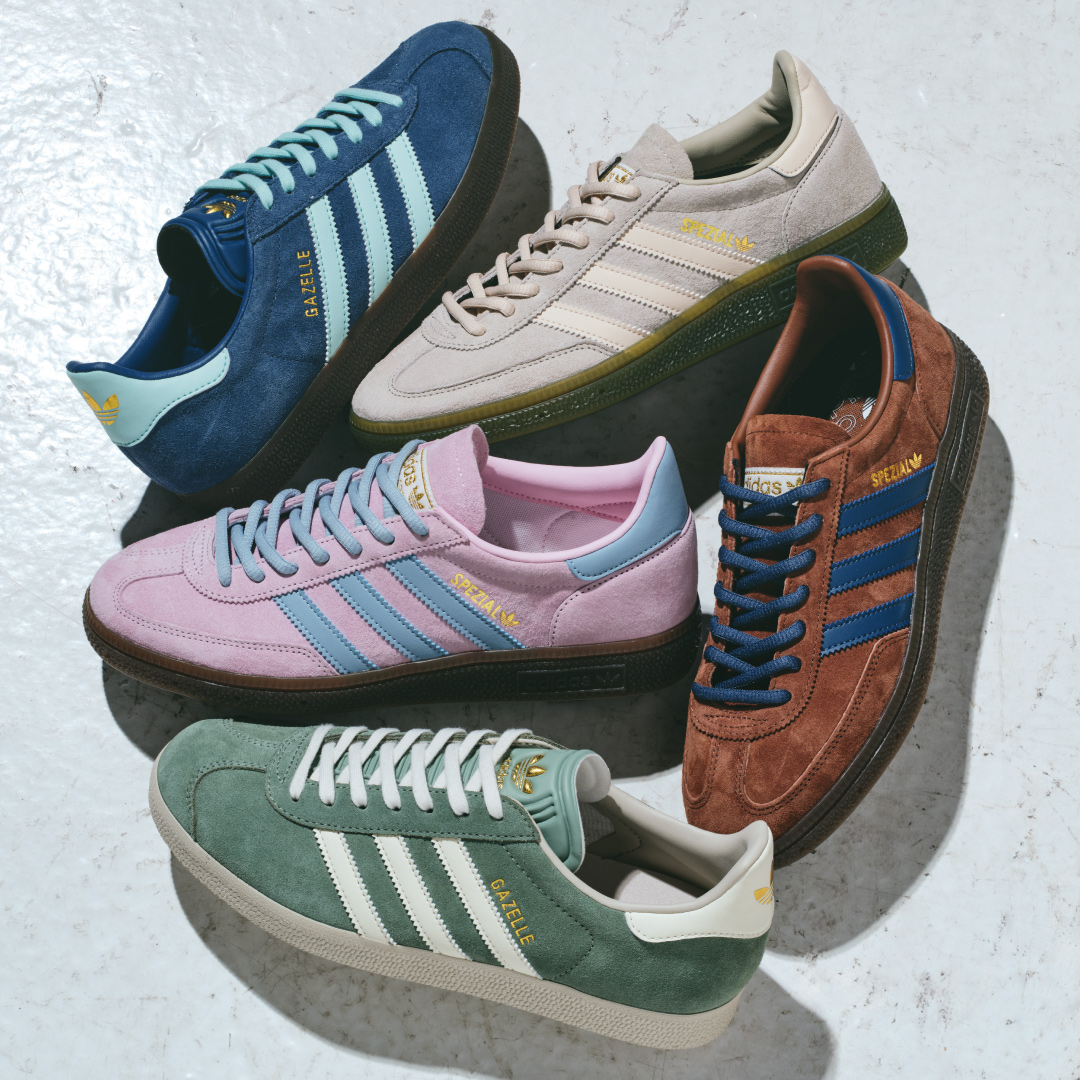 アディダスオリジナルスの人気モデル「ハンドボール スペツィアル」と
