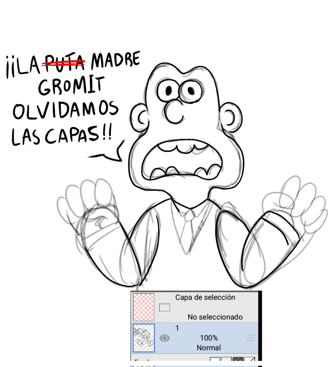 Momento canon de cualquier artista digital principiante