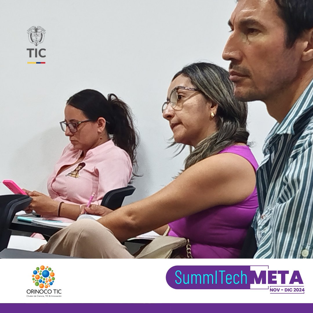 OrinocoTIC's tweet photo. Avanza #SummITechMeta.
Esta semana continúa la formación a innovadores(as) digitales y quienes crearán ecosistemas empresariales de innovación. Gracias a estas personas por sumarse a esta revolución 4.0.

Agéndese a nuestro mega evento TIC el 13 de diciembre.

#InnovaciónMeta https://t.co/JV2UBcmzOY
