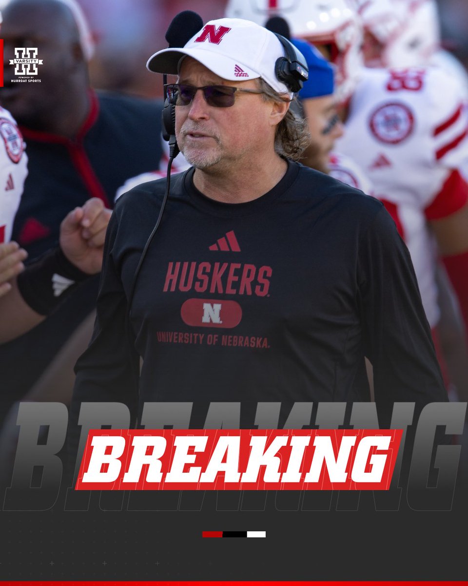 BREAKING ‼️

Per <a href="/PeteThamel/">Pete Thamel</a>, Nebraska will sign Dana Holgorsen to a two-year deal and make him the full-time offensive coordinator.