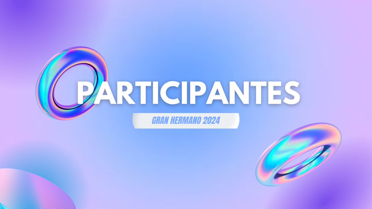fedeebongiorno's tweet photo. 👁️ Hilo con todos los participantes de este nuevo #GranHermano y una breve descripción de cada uno https://t.co/BqSStKsvjb