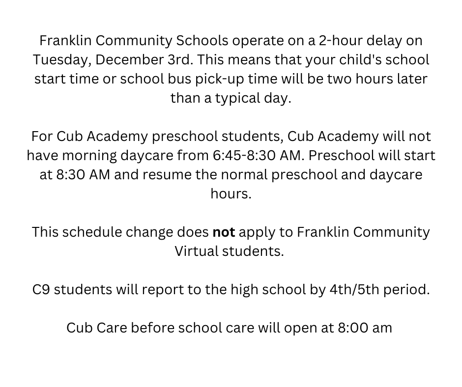 Franklin Schools tweet media
