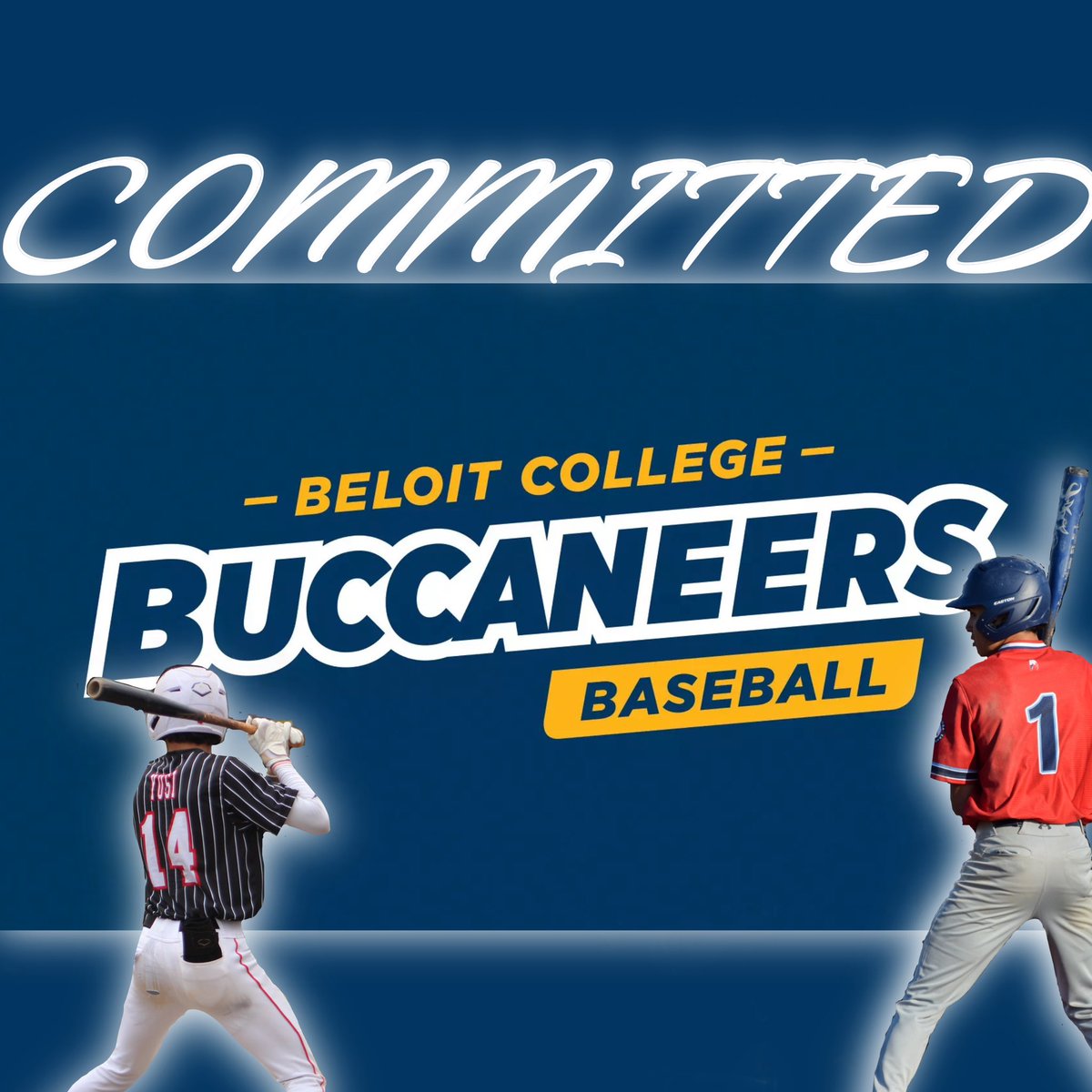 Chase Yusi (@yusichase) on Twitter photo I would like to announce my commitment to Beloit College to further pursue my baseball career. Onto the next chapter. Roll Bucs 🏴☠️
<a href="/beloit_baseball/">Beloit College Baseball</a> <a href="/awhsbaseball/">West Aurora Baseball</a> I would like to announce my commitment to Beloit College to further pursue my baseball career. Onto the next chapter. Roll Bucs 🏴☠️
<a href="/beloit_baseball/">Beloit College Baseball</a> <a href="/awhsbaseball/">West Aurora Baseball</a>
