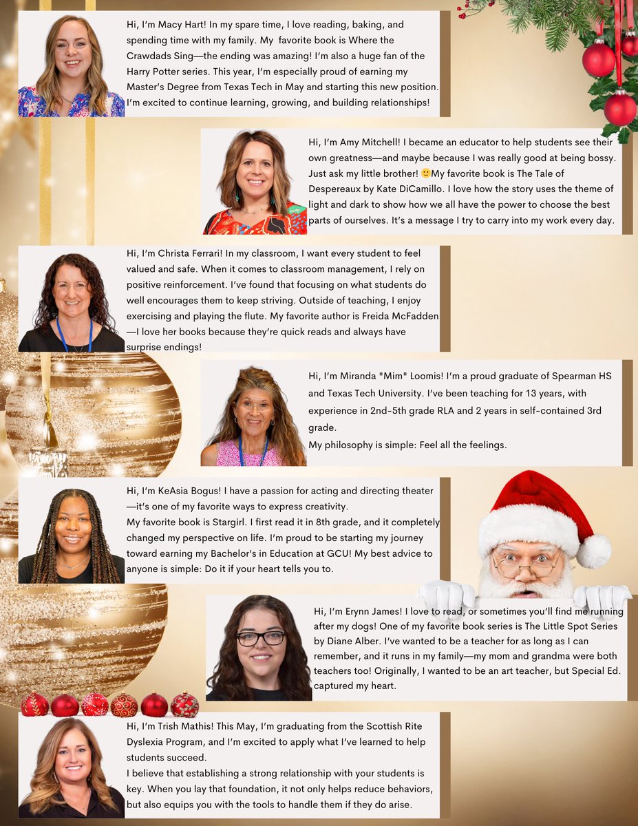 Today, we celebrate National Special Education Day, a day in which we recognize how truly special our Special Education program is. Check out our “Special OPs” team!